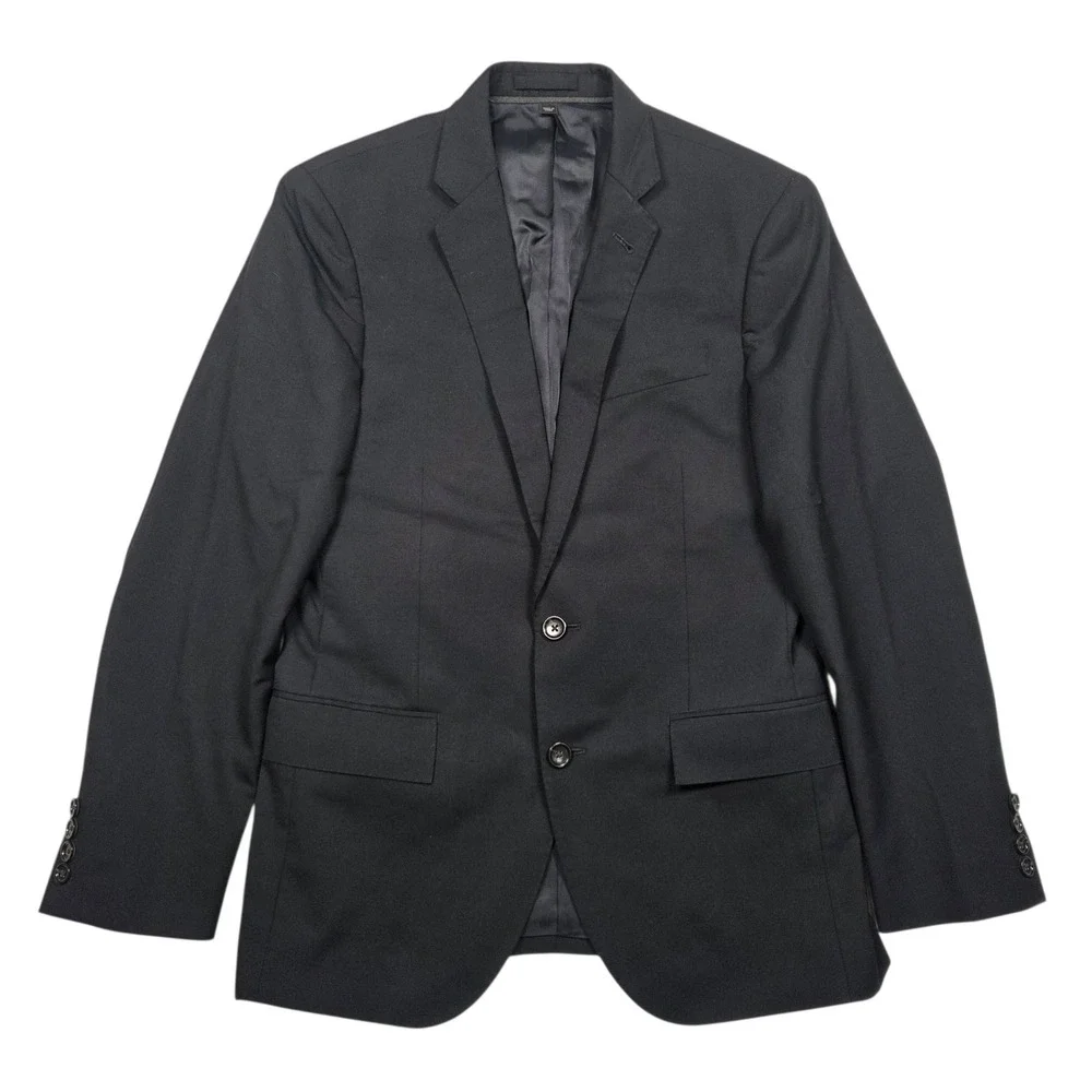 J.Crew Ludlow Loro Piana Super 120s Wool Blazer Jacket Coat Mens 36S Dark Navy
